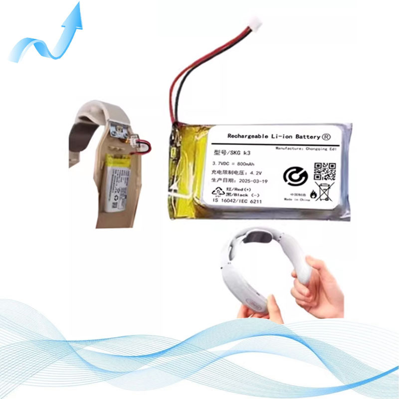 เหมาะสําหรับ SKG k3-1W K5 mini Massager แบตเตอรี่ 800mAh 3.7V