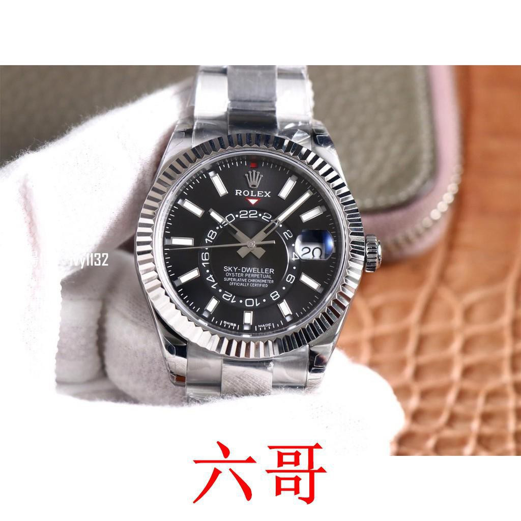 Rolex Rolex Sky - Sky Dweller Rolex - Dweller [เคส] ขนาด 42 มม. มั่นคงและเชื่อถือได้ ใจกว้างหรูหรา ท