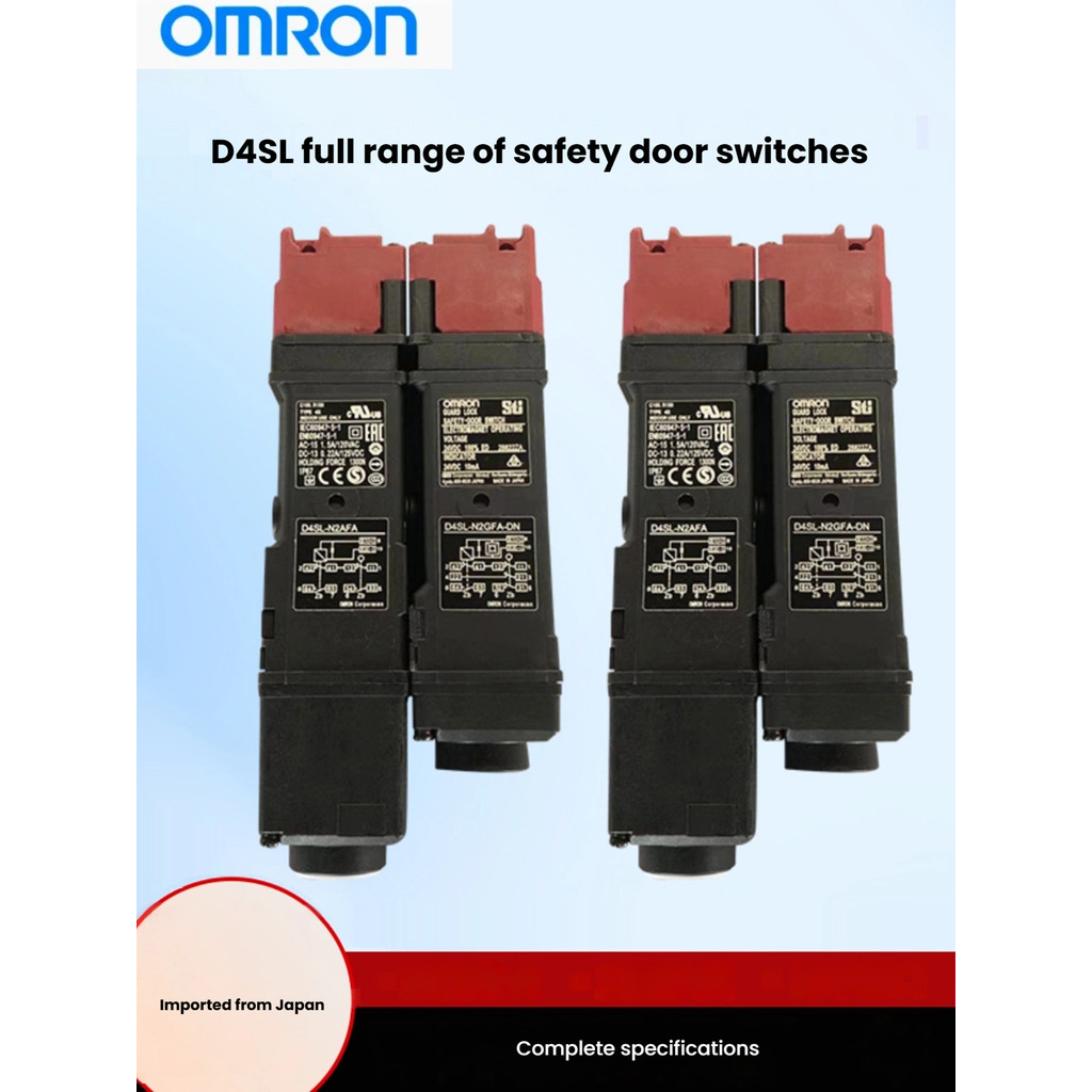 ใหม่ Omron ล็อคแม่เหล็กไฟฟ้าล็อคประตูนิรภัย D4SL-N2NFG-DD4SL-N4NFA-DN2AFA-D