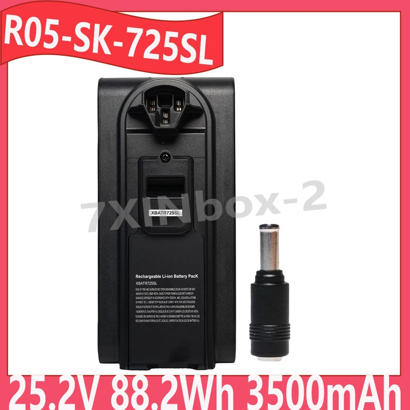 ใหม่ R05-SK-725SL 25.2V 88.2Wh 3500mAh แบตเตอรี่ทดแทนสําหรับ Shark IZ840H IZ862H UZ865H IZ862HC UZ86