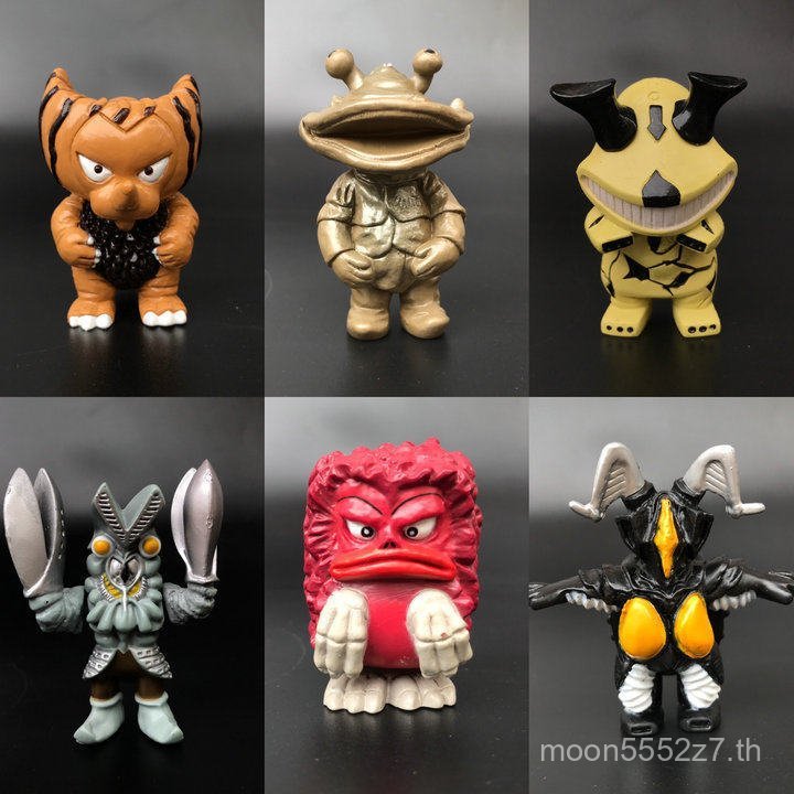 ขายร้อนเวอร์ชั่นญี่ปุ่น Out-of-Print Collection Old Goods ไข่เค็ม Superman Ultraman Monster Solid Q 