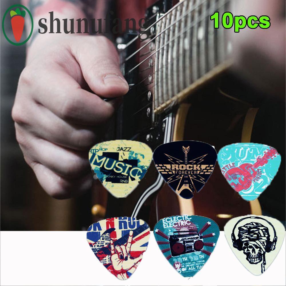UNUF Guitar Picks Mediator ผสม 0.71 มม. Rock Acoustic Electric Celluloid