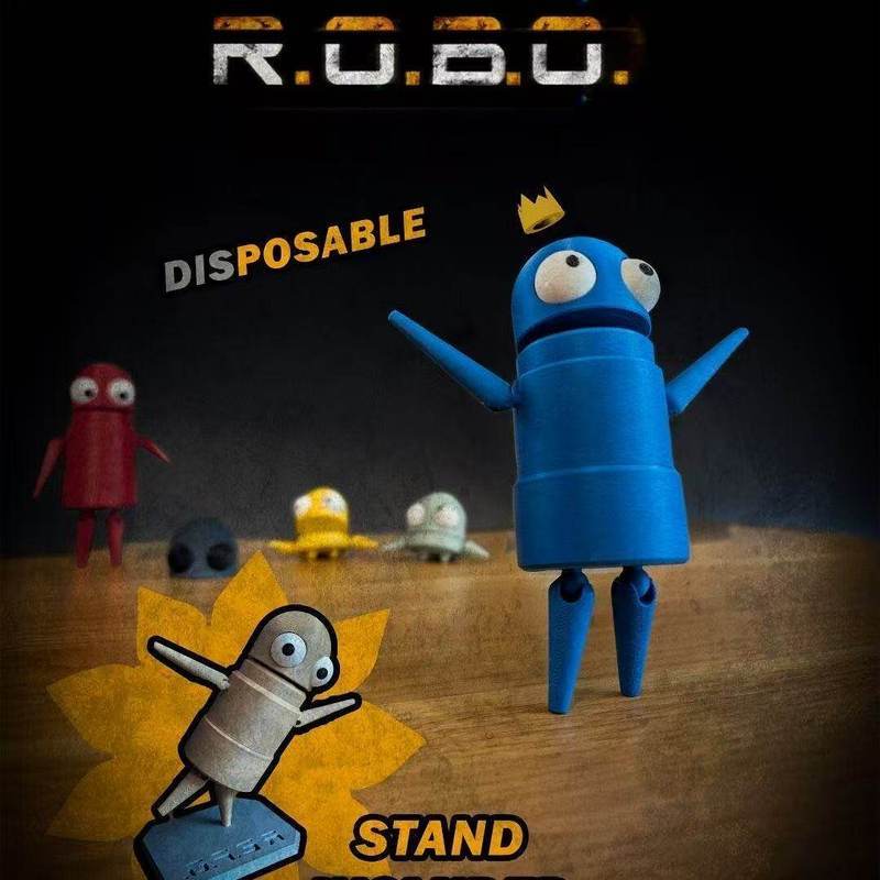 สไตล์ใหม่ repo repo ตุ๊กตา Recycled เกมมือถืออุปกรณ์ต่อพ่วงหุ่นยนต์ตุ๊กตาตกแต่ง