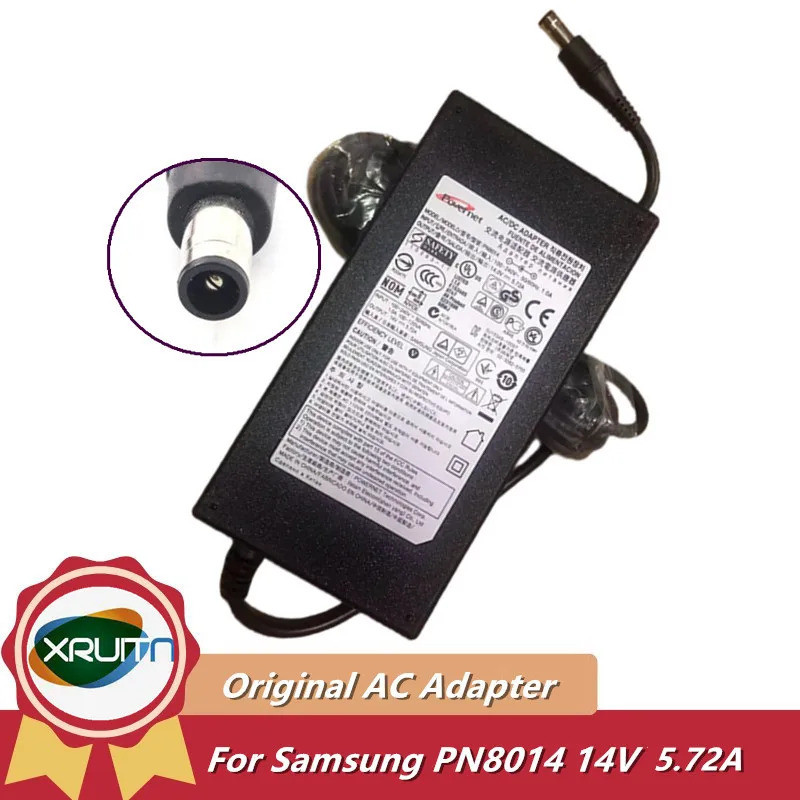 ของแท้ PN8014 14V 5.72A 80W AC Adapter Charger สําหรับ SAMSUNG LT27A950 T27950A LT23A750 S27B240B S2