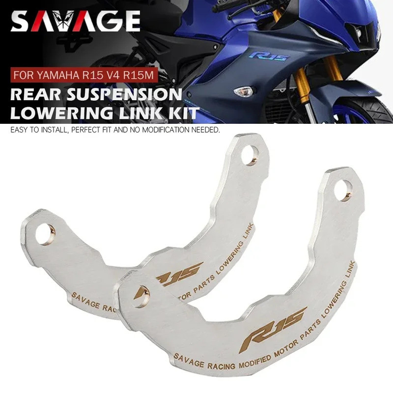 ชุดลิงค์ลดสําหรับ YAMAHA YZF R15 V4 R15M 2022-2025 YZFR15 YZFR15M รถจักรยานยนต์ด้านหลัง Suspension L