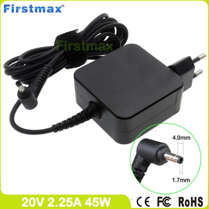 อะแดปเตอร์แล็ปท็อป 20V 2.25A 45W สําหรับ Lenovo B50-10 B50-50 E41-10 E41-15 E41-20 E41-25 E41-35 L3-