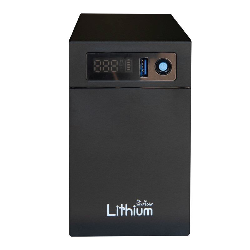 CHUPHOTIC เครื่องสำรองไฟ รุ่น Li1200 ระบบป้องกันไฟกระชากและไฟลัดวงจร