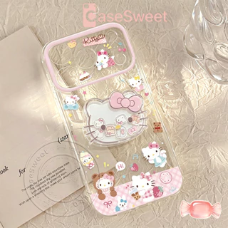 เคสโทรศัพท์ใสป้องกันการตก KT น่ารักสุดๆ เหมาะสำหรับ Samsung A03 A23 A24 A25 A04E A54A56 A17 A07 A05 A10 A35 A21S