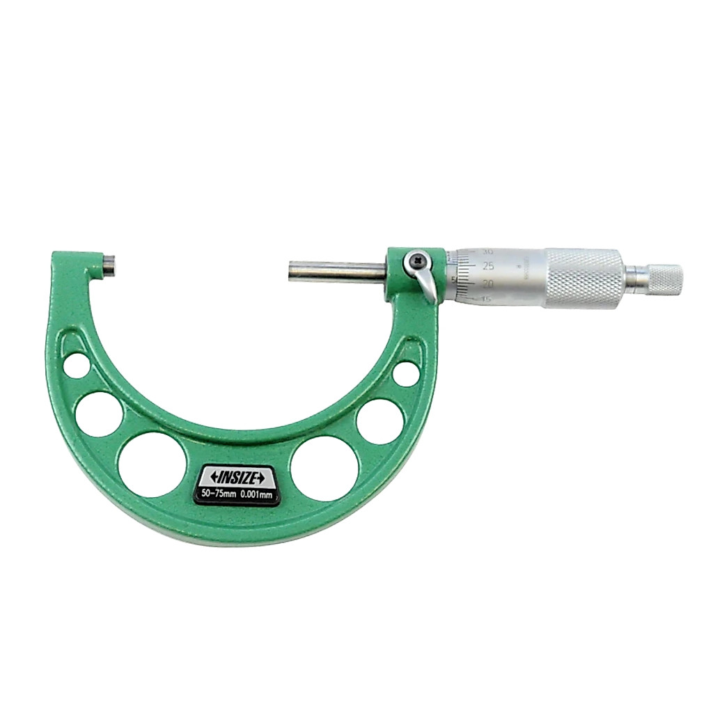 ไมโครมิเตอร์วัดนอก ค่าความละเอียด 1 ไมครอน INSIZE ขนาด (50-75mm) รุ่น 3210-75A (1 um Outside Micrometers) (*สินค้าใหม่*)
