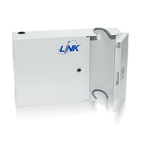 LINK UF-2022A (2 SNAP-IN) OPTIC WALL MOUNT BOX กล่องเก็บไฟเบอร์ออฟติกแบบ Wall mount FDU