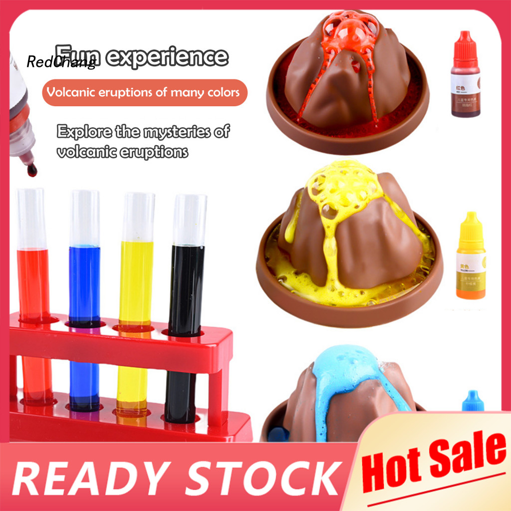 /RC/ Handmade Volcano ชุดวิทยาศาสตร์เด็ก Volcano เด็ก Erupting Volcano ชุดวิทยาศาสตร์ – Diy Stem ของ