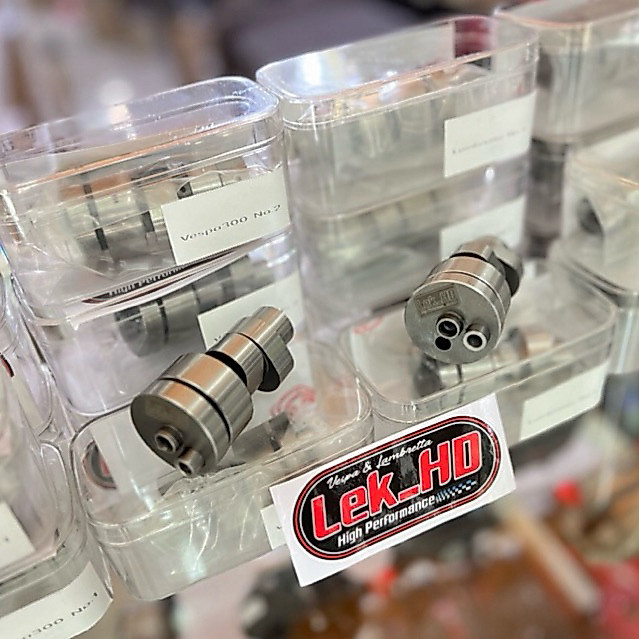 แคม ซิ่ง Lek HD สำหรับ Vespa GTS 300 HPE, GTV 300, Lambretta X300, GPX DZ3 แคมซิ่ง เวสป้า แลม