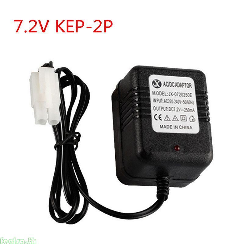 Feela Charger อะแดปเตอร์ชาร์จสําหรับ 7 2V Ni-Cd Ni-MH Fit สําหรับ RC Remote Car ของเล่น