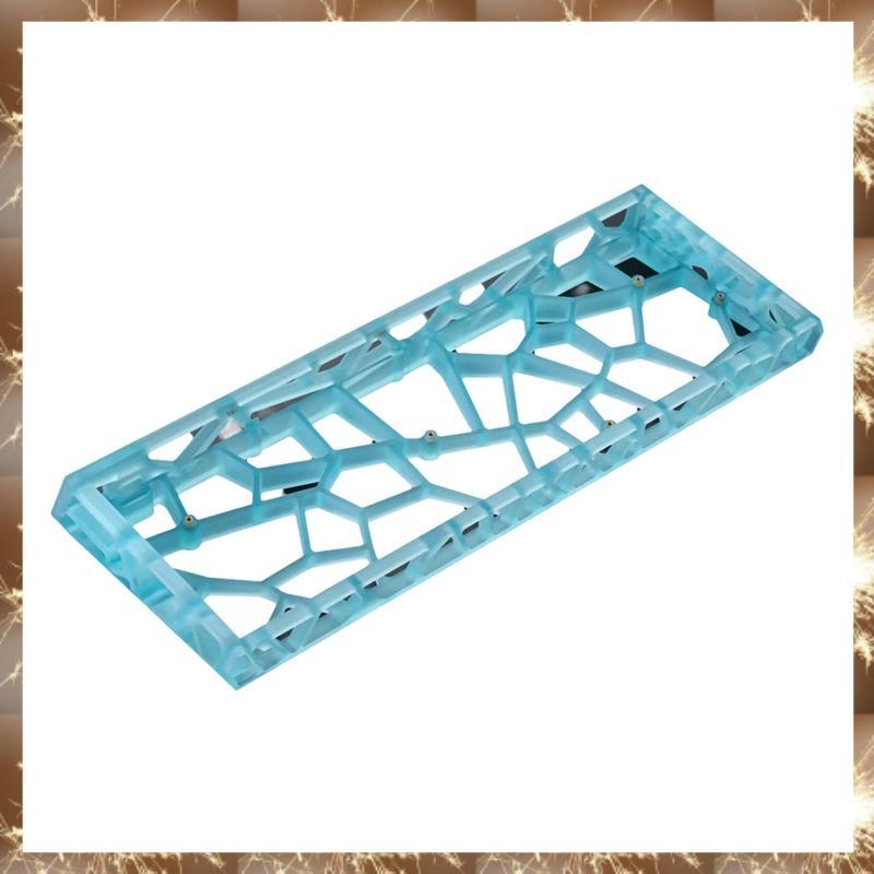 (OKB)GH60 Hole Hollow Keyboard Case Matte PC วัสดุสําหรับ Gh60/Wooting60/DZ60 คีย์บอร์ดเชลล์ B