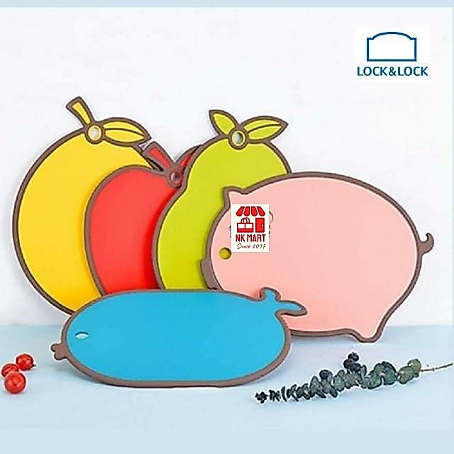 เขียงพลาสติกต้านเชื้อแบคทีเรีย Lock&lock CSC551 - CSC552 - CSC553 - CSC554 - CSC555