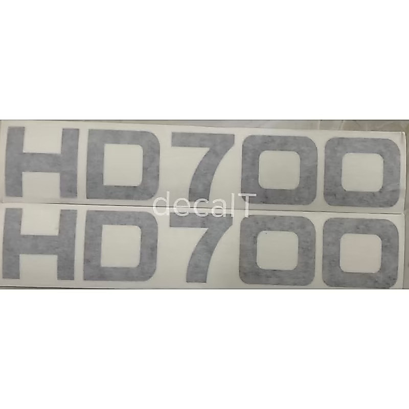 ตราประทับตัวอักษร HD700, HD800 สําหรับรถบรรทุก HD700, HD800 สติ๊กเกอร์ตัวอักษรสําหรับรถบรรทุก Hyunda