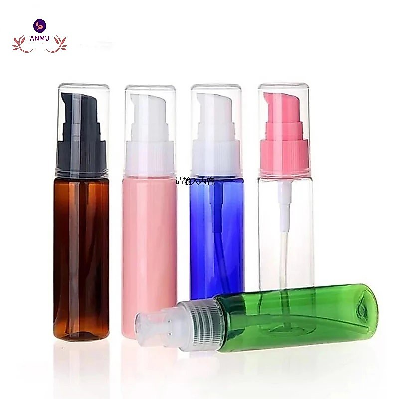 30ml ขวดโลชั ่ นรีฟิลพลาสติกครีมแชมพูปั ๊ มขวดคอนเทนเนอร ์ เครื ่ องสําอางที ่ ว ่ างเปล ่ าน ้ ํามันหอมระเหยขวดเดินทาง Skin Care