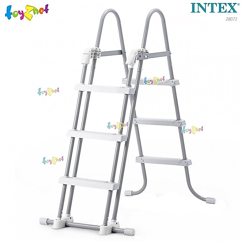 Intex บันไดสระน้ำแบบถอดได้ สระสูง 36-42 นิ้ว (91-107 ม.) รุ่น 28072