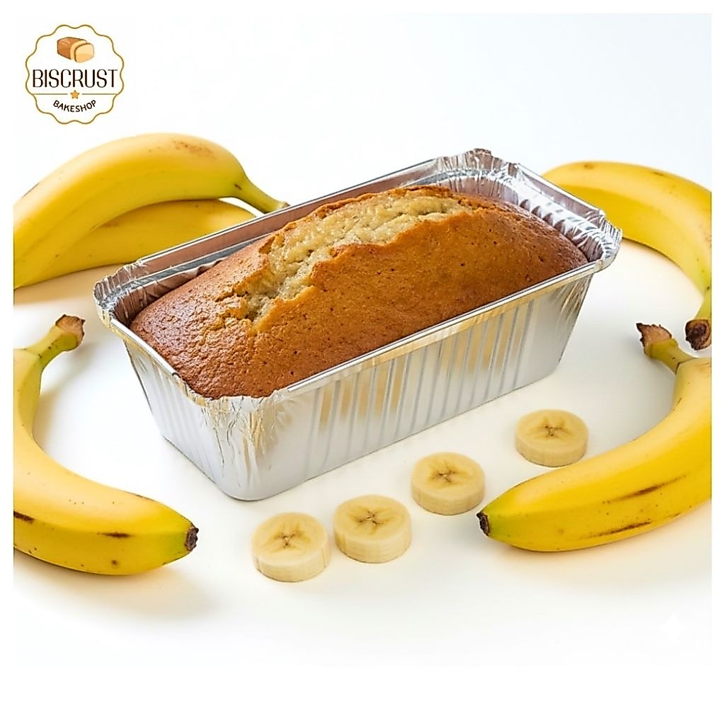 เค้กกล้วยหอมทอง [Banana Bread] ขนาด 450 กรัม ไม่หวานมาก ใช้เนยสด ซื้อยกโลฟคุ้มกว่า