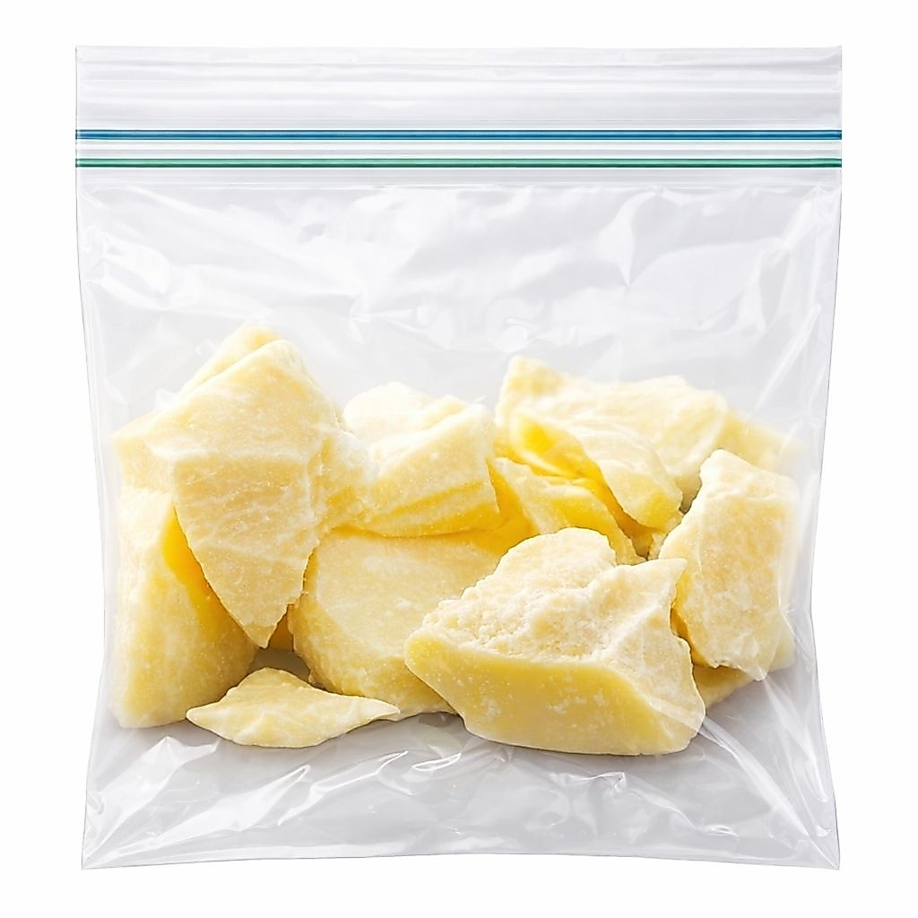โกโก้บัตเตอร์ 100% ไม่กำจัดกลิ่น 1กิโลกรัม 100% Cocoa Butter (Non-Deodorized) 1kg