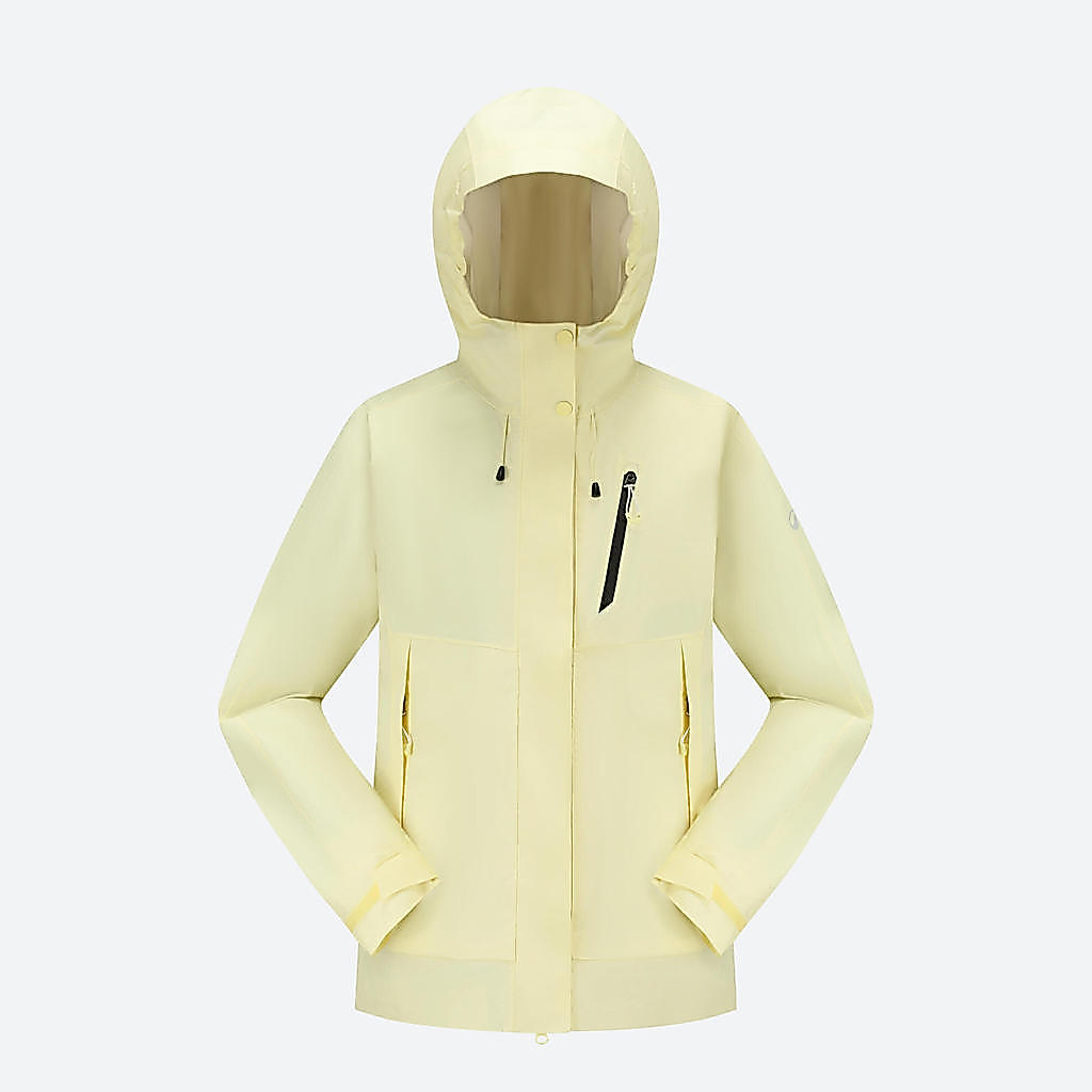 เสื้อ แจ็คเก็ต กันน้ำ สำหรับ ผู้หญิง รุ่น NH900 (สีเหลือง) - เหลืองวานิลลา | NH900 WATERPROOF JACKET