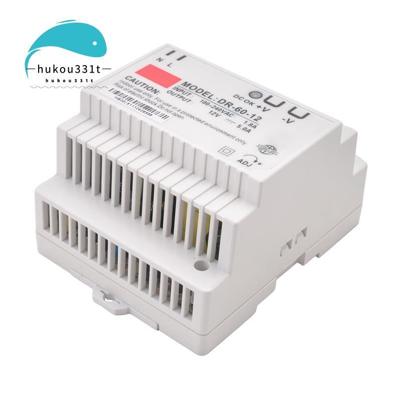 [ประชุม]-60-12 Transformer 12 Volt 5 Amp Industrial Din Rail Power Supply 220V Ac To 12V Dc Power Su