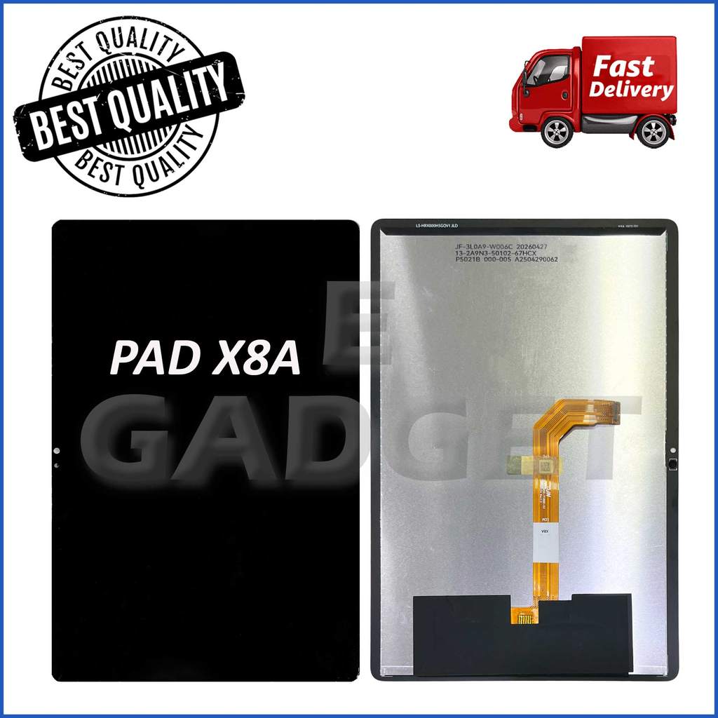 การระบุหน้าจอสัมผัส LCD สําหรับแผ่นสัมผัส X8A
