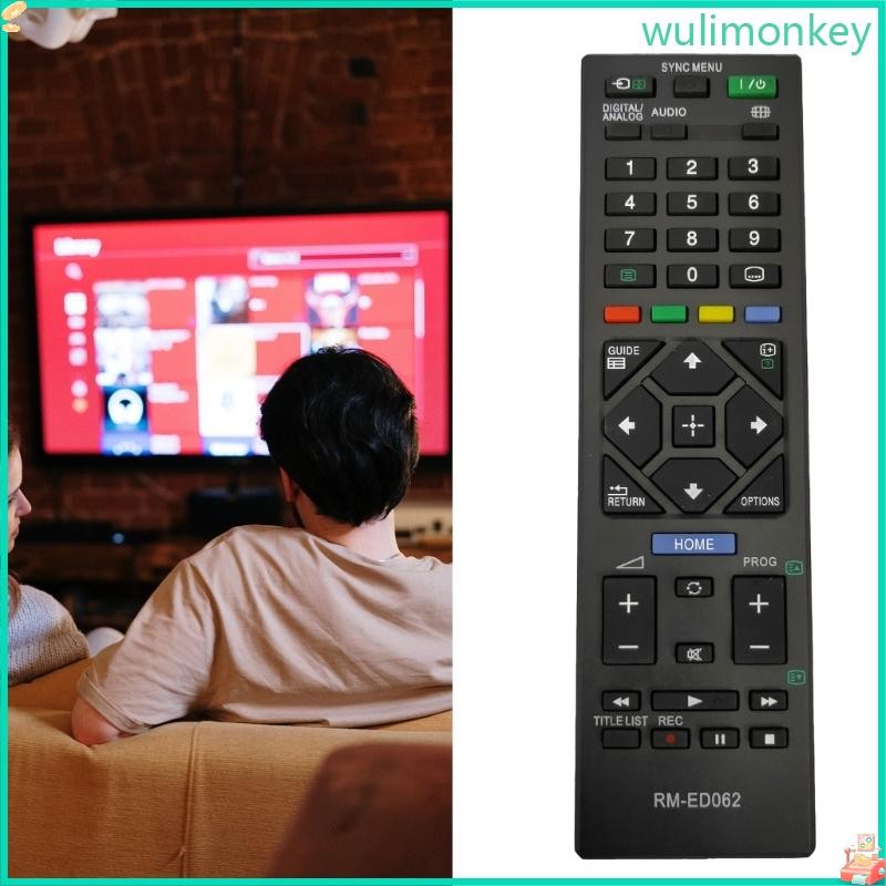 WU RM-ED062 รีโมทคอนโทรลทีวีสําหรับ RM ED062 LCD TV KDL-32R433Bรีโมทคอนโทรล