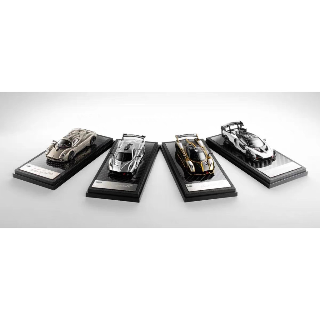 LCD 1: 64 Pagani Huaya R Utopia McLaren Senna North Exhibition โมเดลรถโลหะผสม