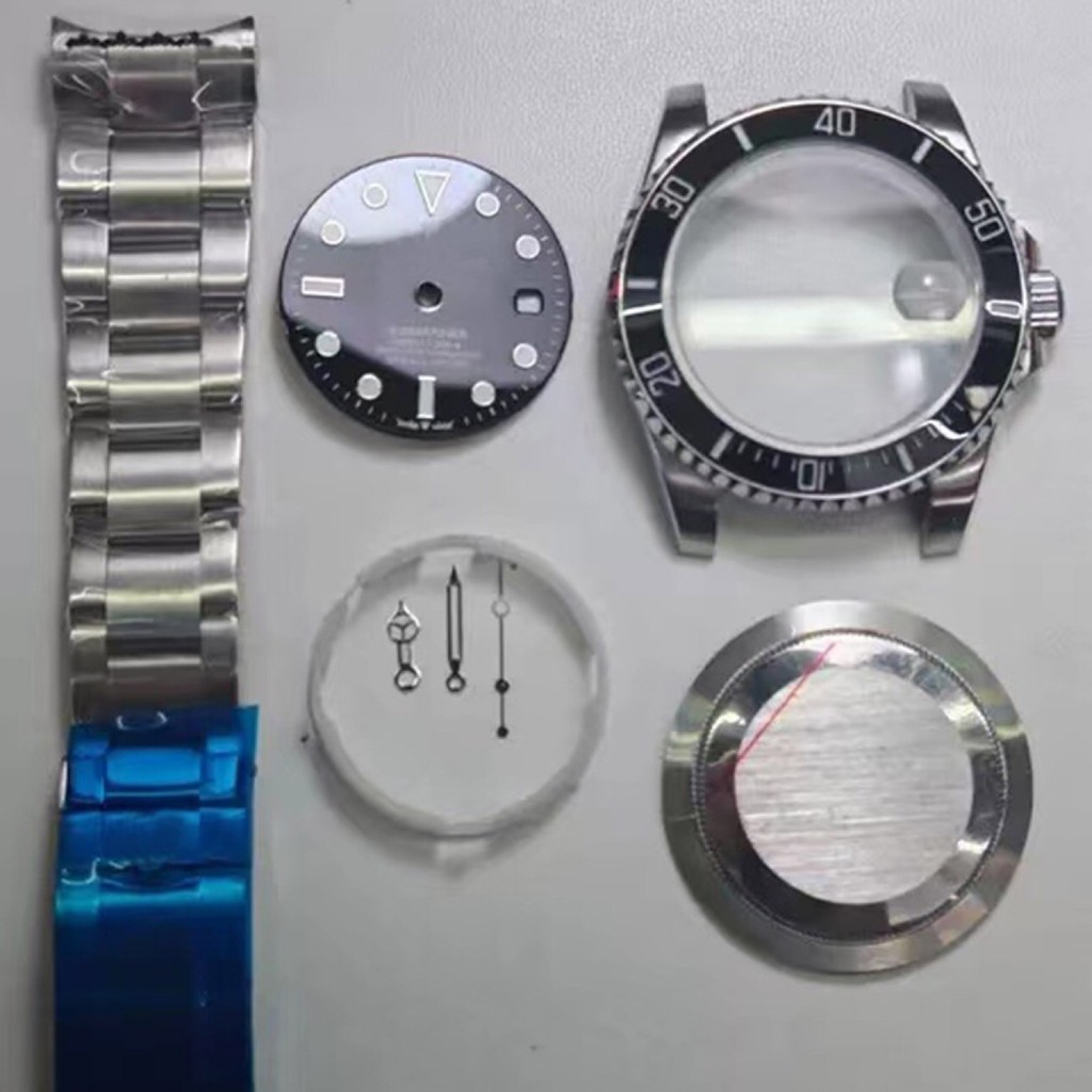 Water Ghost Watch Case Accessories 8200 8215 Movement Watch Full Case 2813 Movement Case Assembly Wa