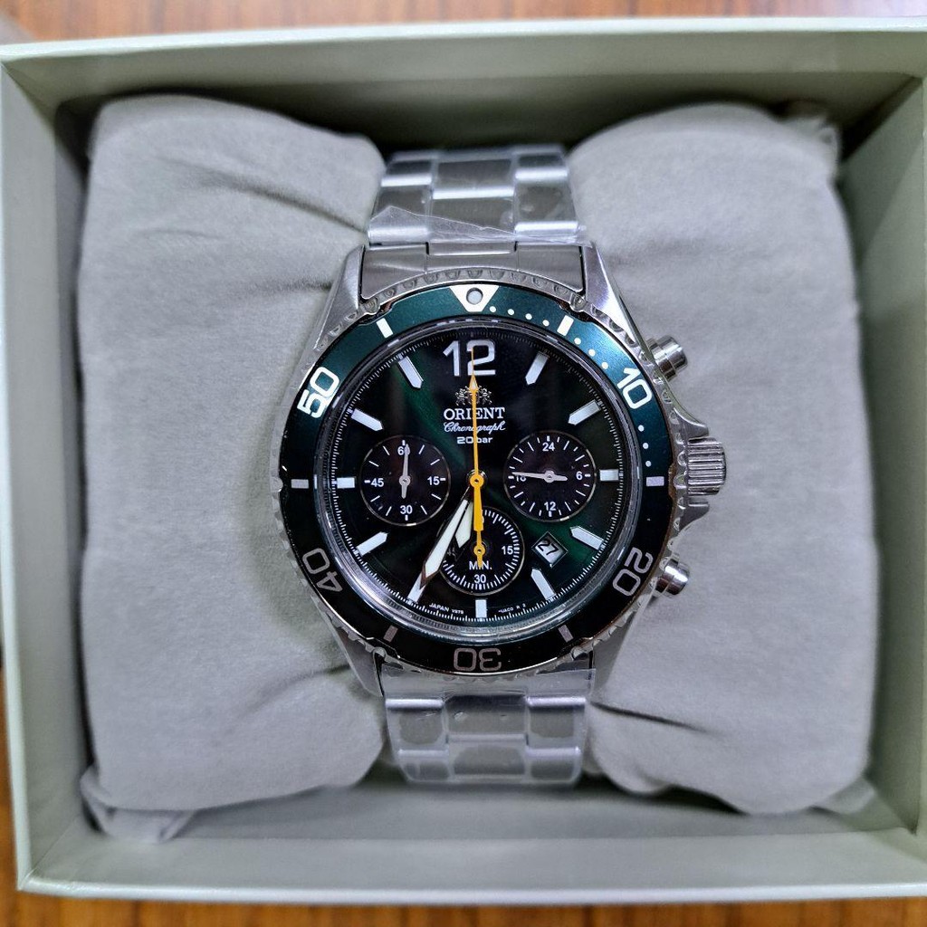 ORIENT ORIENT Mako Solar Panda  in Japan  Watch  RN-TX0204E Green