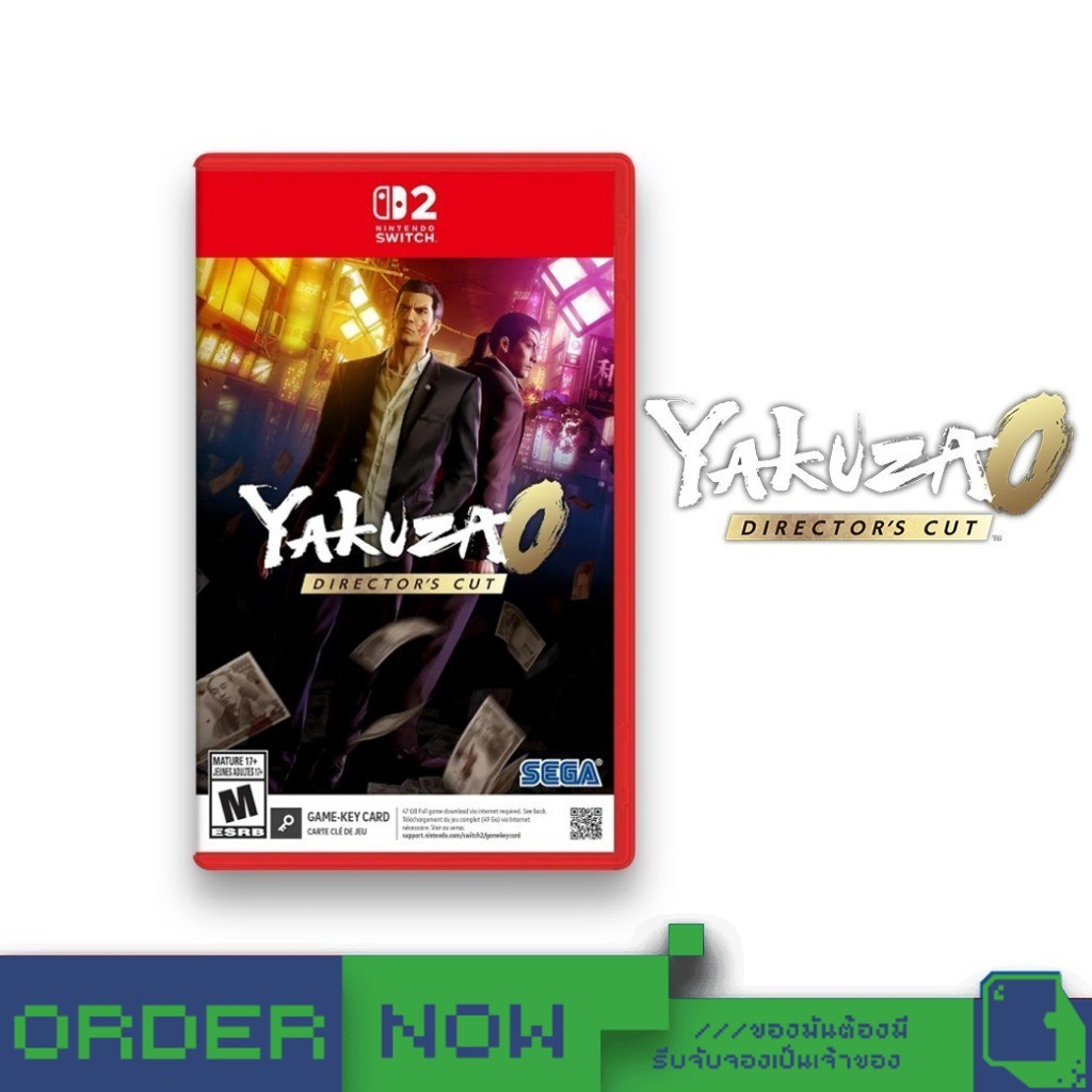Nintendo Switch™2 NS2 Yakuza 0: Director's Cut (Game-key Card)  [bY ClaSsIC GaME]