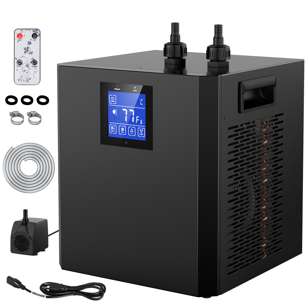 79 Gal Aquarium Chiller Water Chiller ถังปลาที่มีประสิทธิภาพสูง Low Noise Cooler ในครัวเรือนขนาดเล็ก