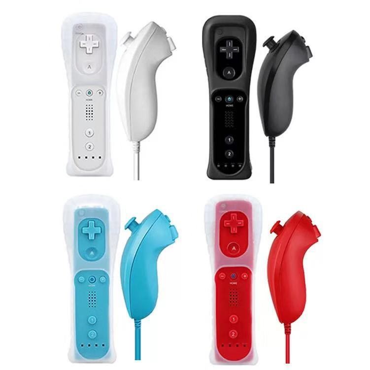 Wii ซ้ายขวาจับ wii Handle wii Gamepad wii ไร้สายจับ wii เกมแพดไร้สาย