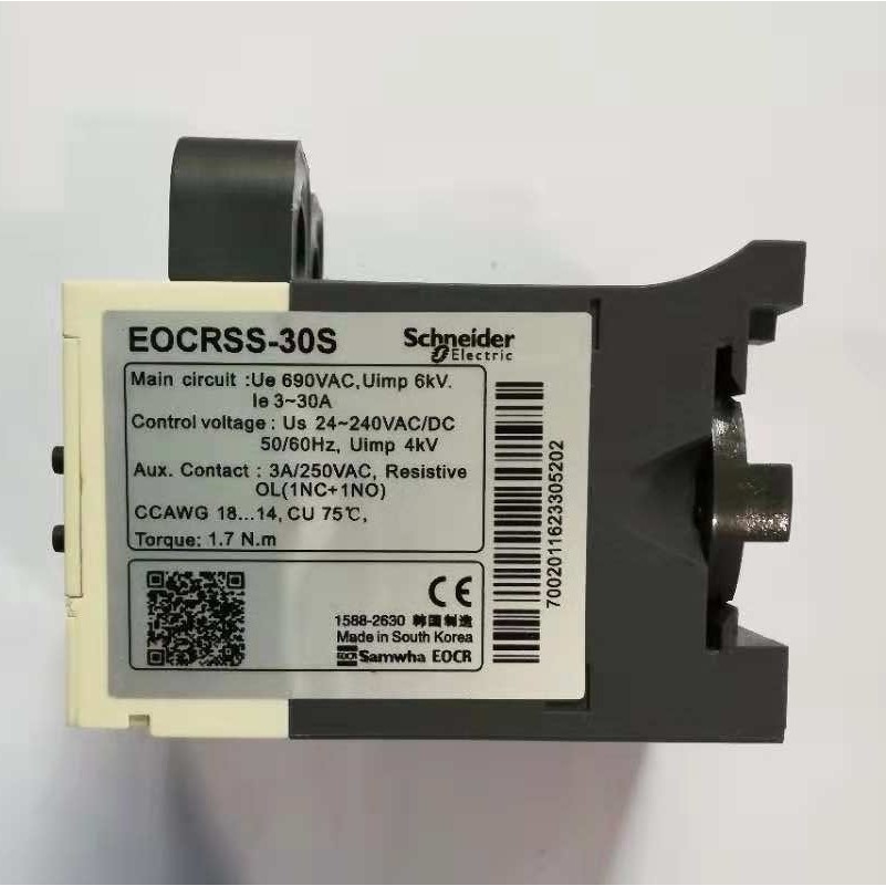 Schneider รีเลย์กระแสเกินอิเล็กทรอนิกส์ EOCRSS-05S/30S/60S EOCRSS-05W/30W/60W