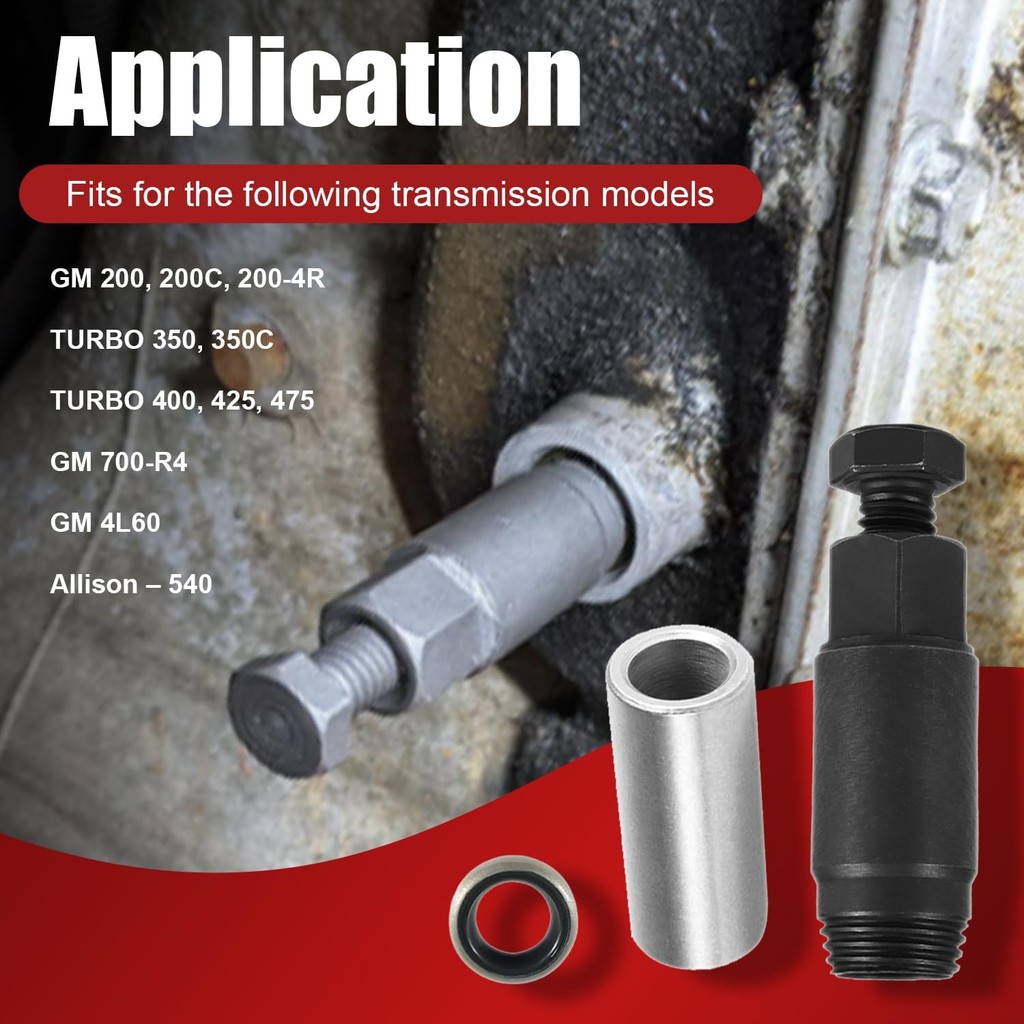 แทนที่สําหรับ GM Transmission Shifter Lever Seal Remover ติดตั้งกับ GM Turbo 300 350 400 425 475 700