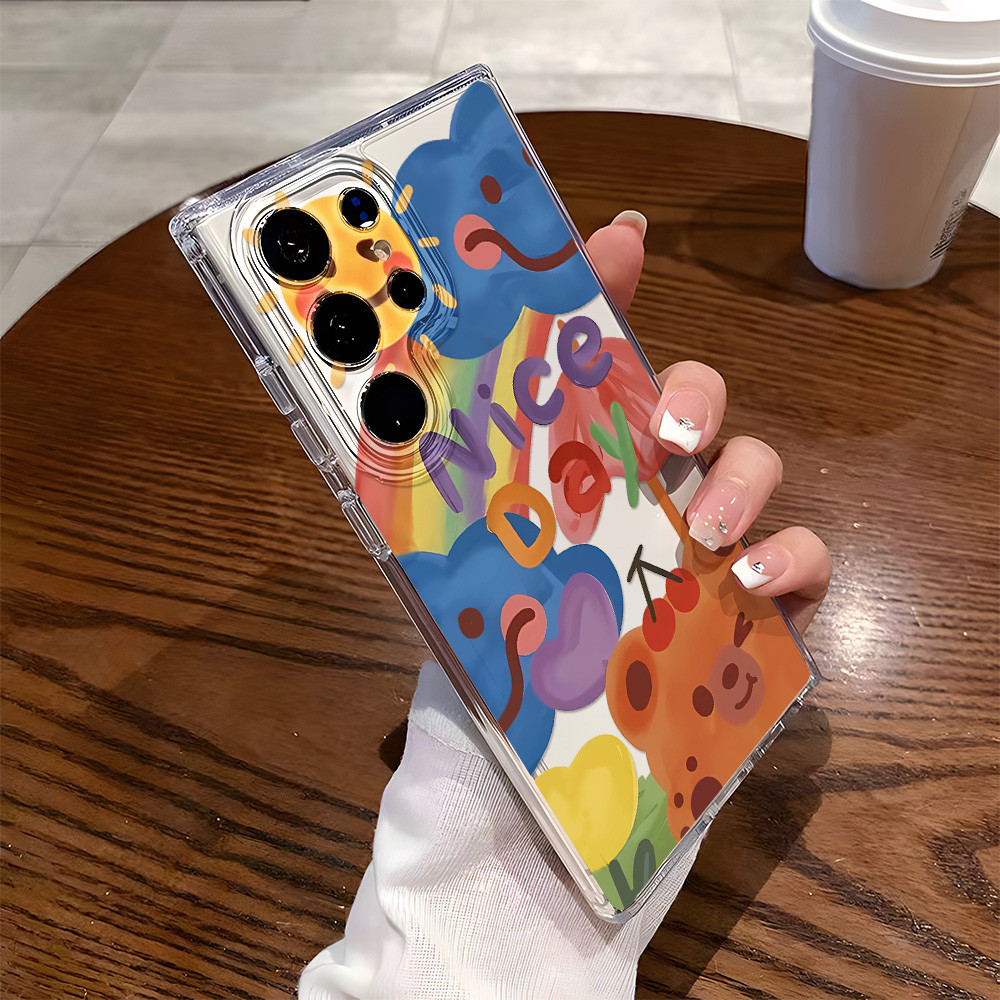 เหมาะสำหรับ Samsung A17 A57 A56 A07 A37 A55 A05S A06 A36 A25 26 A24 A22 A15 A72 S26 S25 Ultra เคสโทรศัพท์มือถือกันกระแทก - รูปที่ 4