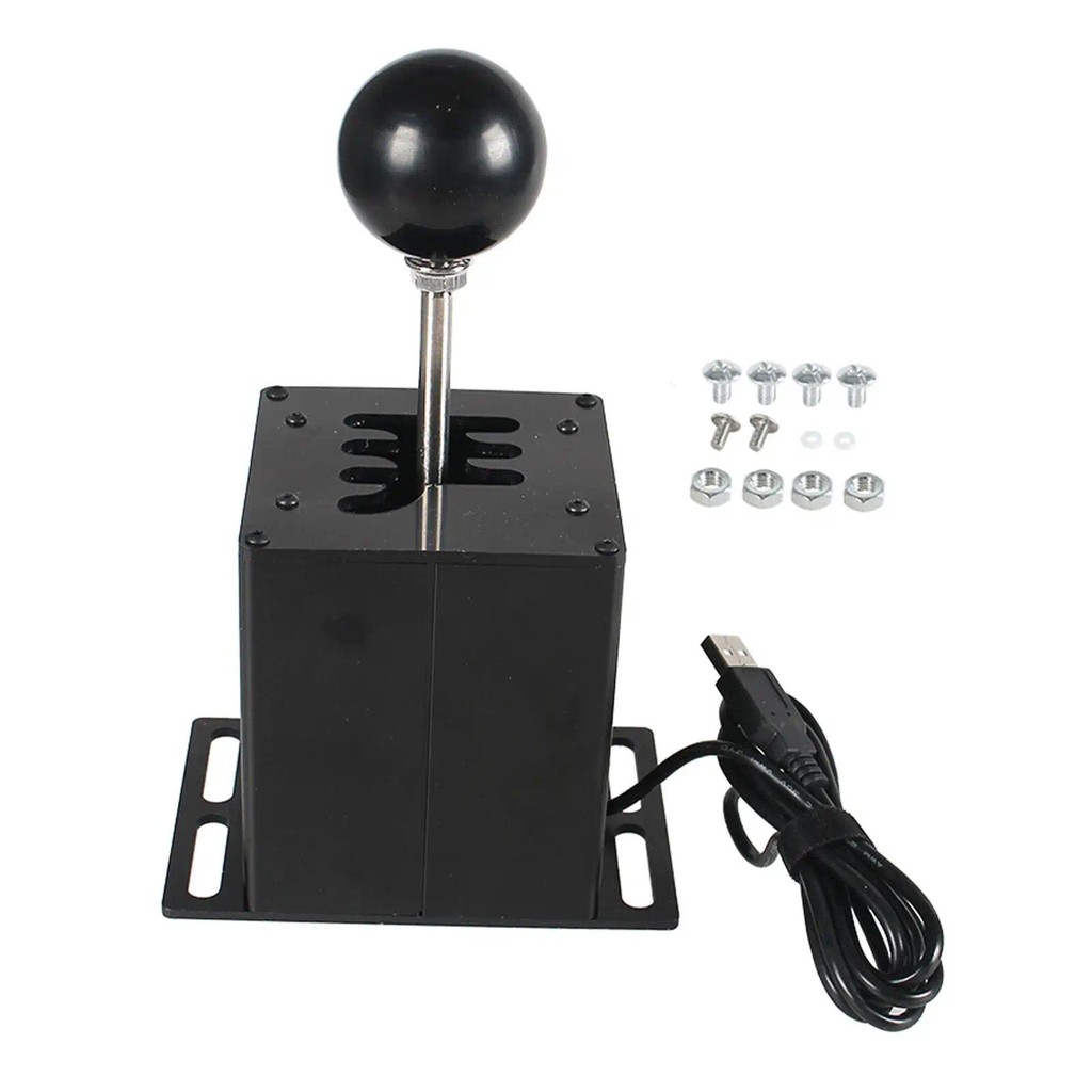 USB ulator Shifter สําหรับ Windows H Gear Shifter Fit สําหรับพวงมาลัย T300RS/GT