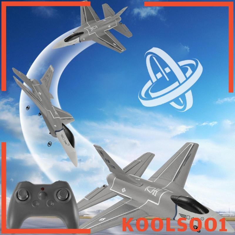 [Koolsoo1] เครื่องบิน RC เครื่องบินควบคุมระยะไกลพร้อม Fly ควบคุมของเล่นเครื่องบิน RC F16 Fighter Jet