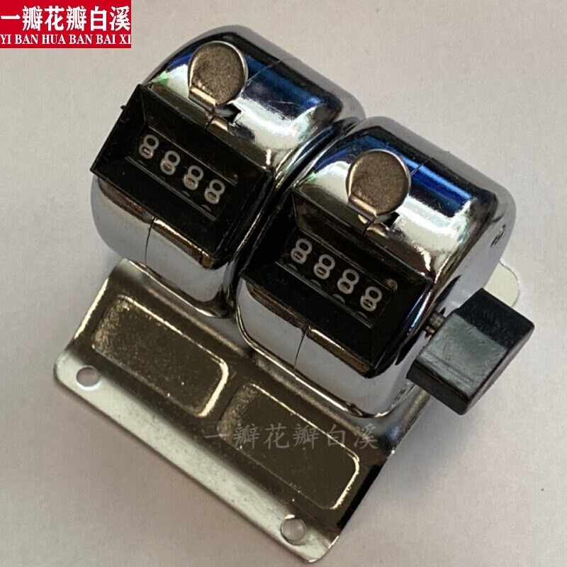 Hand-Push Combine 6 Multi-Link Lab Bad Lab ใช้ Cell Conjoined Metal Manual Counter 3