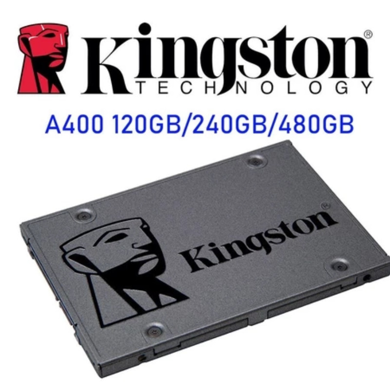 🔥SSD ใหม่!!🔥120GB / 240GB / 480GB / 960GB / 2TB  SSD (เอสเอสดี) 🔥KINGSTON A400🔥 SATA III ประกัน 3 ปี (SA400S37)