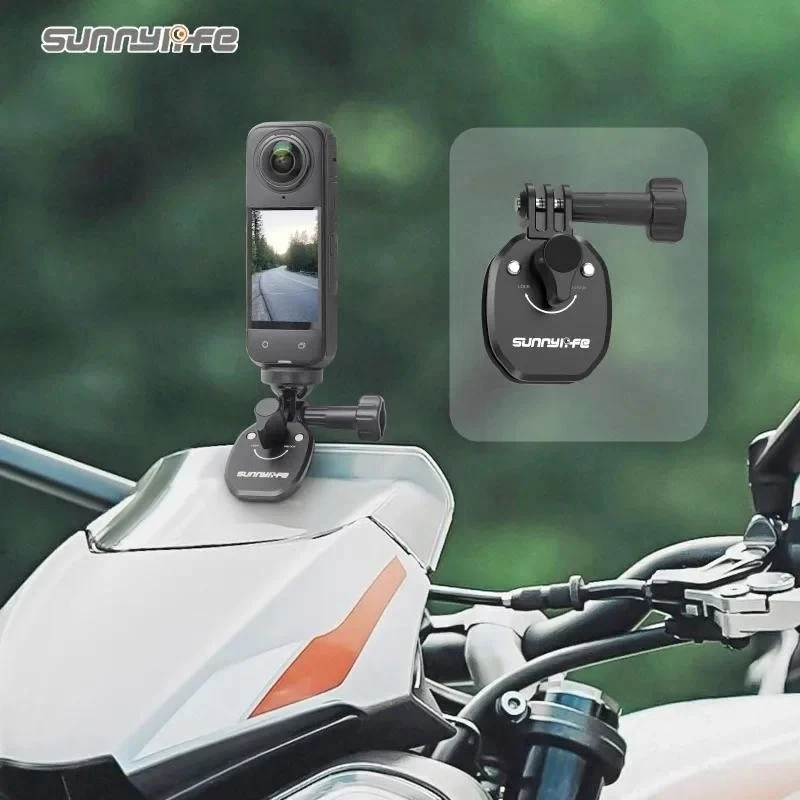 Mount กล้องอลูมิเนียมสำหรับ GoPro Hero 12 11 10 9 Insta360 X3 DJI Action 3 thumbnail 4
