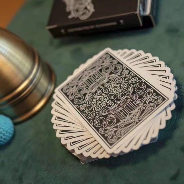 Magic Flower Cut Hourglass Flower Cut Card High-Value Solitaire Bicycle Card Collection อินเทรนด์ Pl