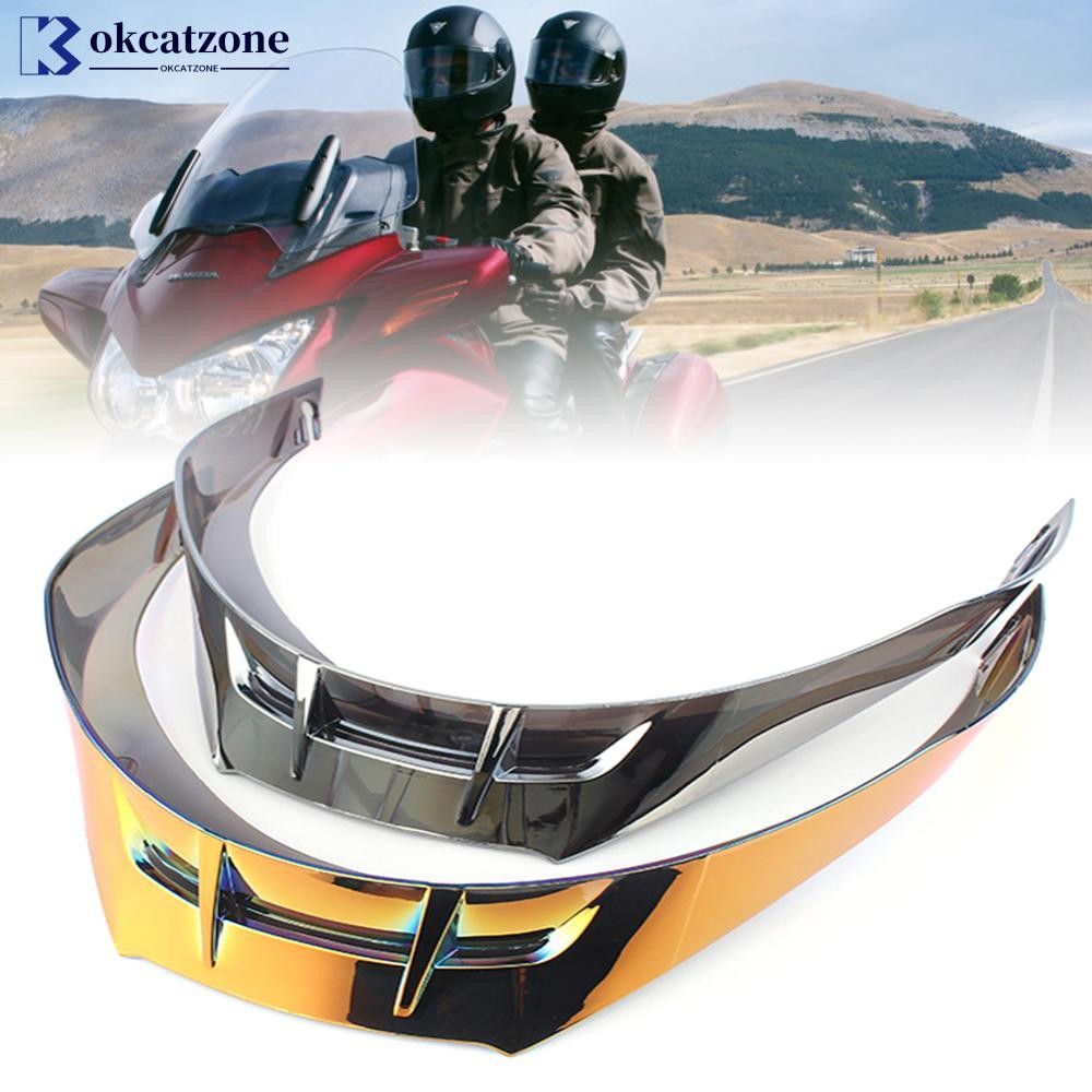 OKCATZONE หมวกกันน็อครถจักรยานยนต์สปอยเลอร์ด้านหลัง Wing Air Duct Aerodynamic Racing สําหรับ AGV Pis