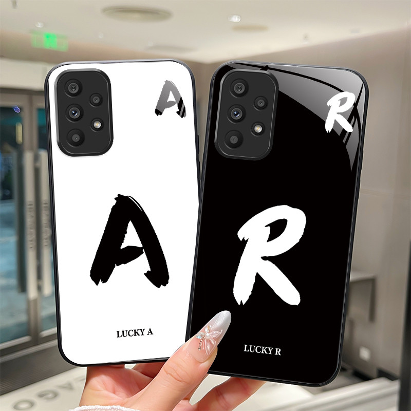 สําหรับ Samsung Galaxy A72 SM-A725F / A72 5G SM-A726B เลนส์ป้องกันกระจกนิรภัยกรณี SamsungA72 4G Luck