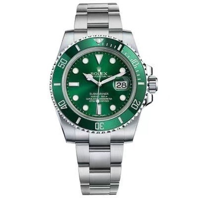 Rolex Rolex Rolex Submariner Series Green Water Ghost Automatic Mechanical นาฬิกาผู้ชายแท้116610