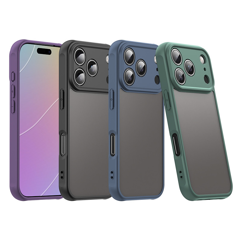 MatteสําหรับiPhone 17 Air/Pro Max 16 15 Pro Max/Plus 16e iPhone 15 16 17 Pro Max I16 I15 i17 Pro Max