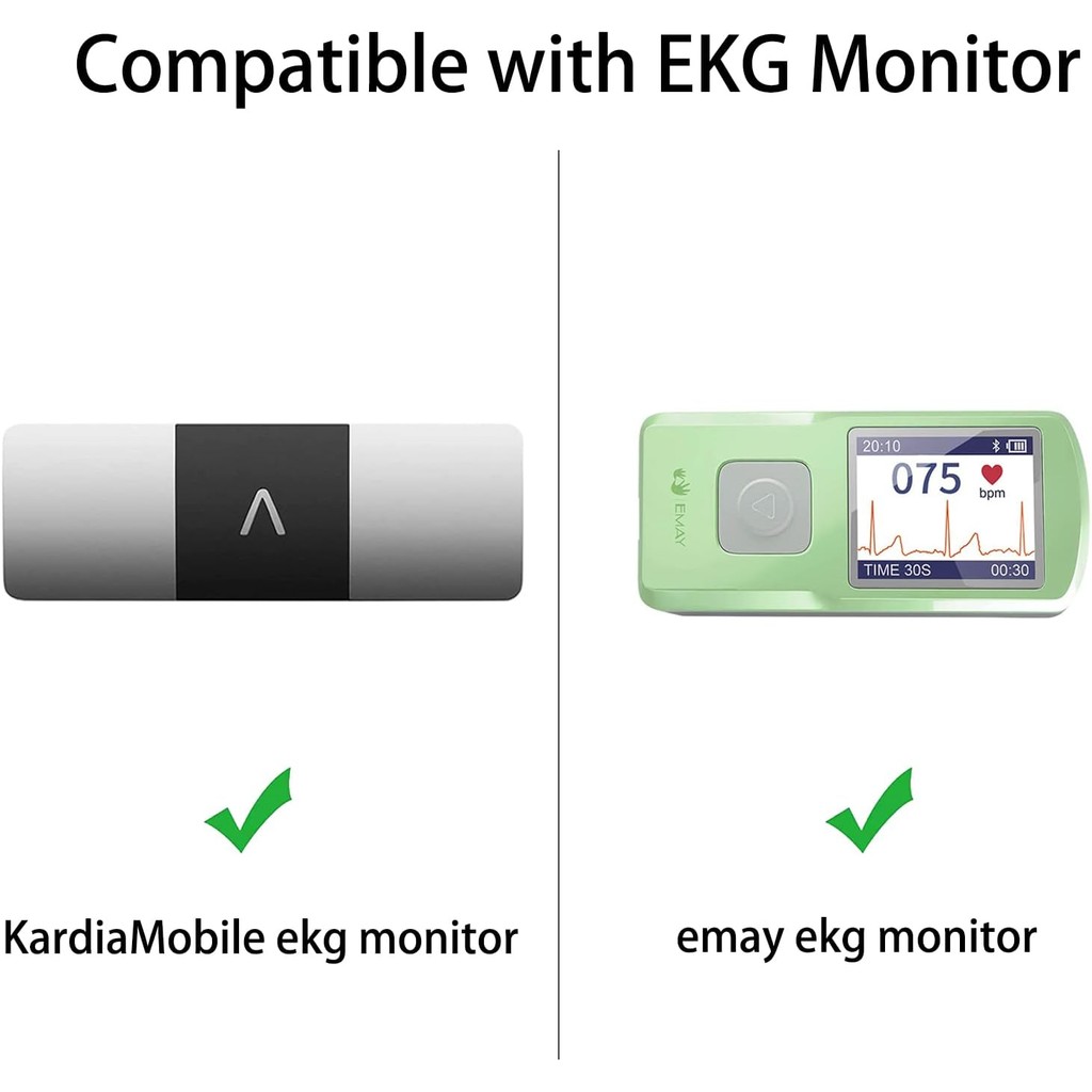 XANAD Hard Case สําหรับ EMAY EKG Monitor แบบพกพา EKG Heart Rate Monitor - กระเป๋าป้องกันเดินทาง KGFB
