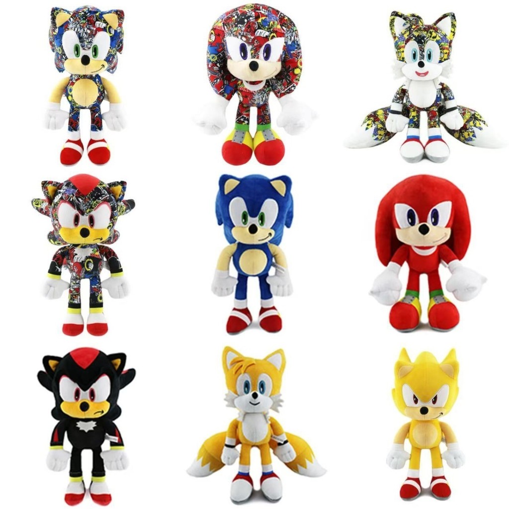 Ultrasonic sonic sonic Super sonic Plush Tarsnerk ตุ๊กตาเม่นของเล่นตุ๊กตา 99