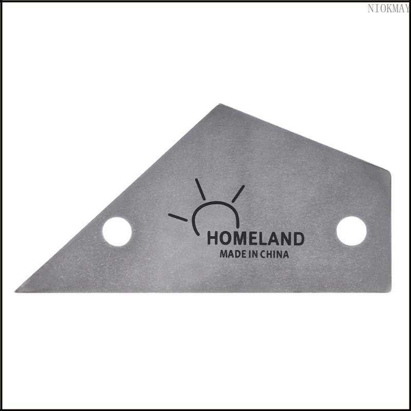 NIOK Fret Rocker Level Tool สําหรับสามเหลี่ยมไม้บรรทัดเหล็ก Makers Luthiers กีตาร์เครื่องมือ Supp